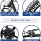 Outroad Fat Tire Mountain Bike 26", 21 Speed, High Carbon Steel | Double Disc Brake | Front Suspension | Anti-Slip Bikes