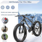 Outroad Fat Tire Mountain Bike 26", 21 Speed, High Carbon Steel | Double Disc Brake | Front Suspension | Anti-Slip Bikes