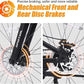 SPATIAL Mountain Bike, 24/26/27.5/29 inch Outdoor Cycling Bike,21/8 Speed Lightweight Aluminum Frame | Dual Disc Brakes,Adjustable Ergonomic Seat for Men Women Adult,MTB Bicycle