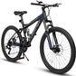 Mountain Bike 24/26/27.5" Full Dual Suspension 21-Speed Disc Brake | Carbon Steel | Adult Sport Bicycle | for Mens Womens